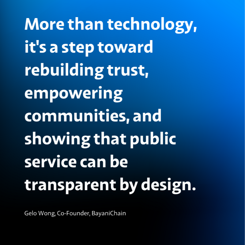 RealCoinGeek's tweet photo. Baguio City is piloting GoodGovChain, an on-chain platform by @BayaniChain, to boost transparency and effective governance — a major step toward using blockchain for public good.

Find out more: https://t.co/PbuSigGGL5

#Baguio #GoodGovChain #Blockchain #TechForGood #Philippines