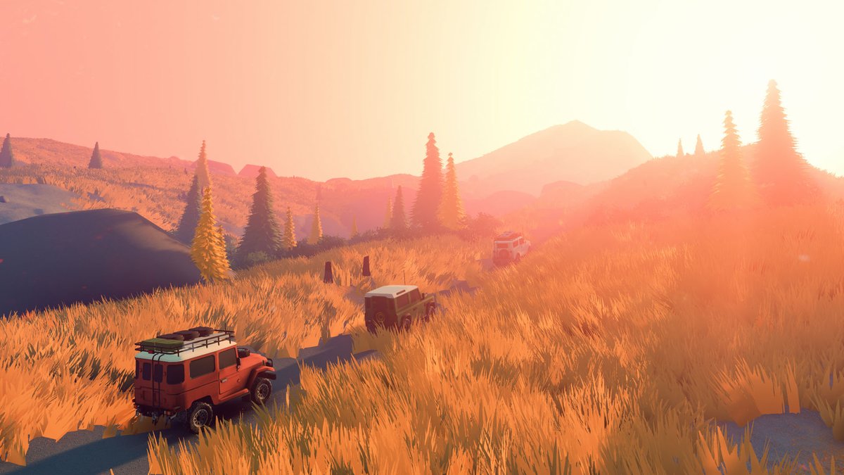 Originally slated for a 2025 release, Funselektor's new off-road exploration game Over the Hill has been pushed back to 2026.

New details were also revealed during a Q&amp;A livestream, including mod support. 

Full story here: traxion.gg/over-the-hill-…

#OvertheHill #Indie #IndieGame