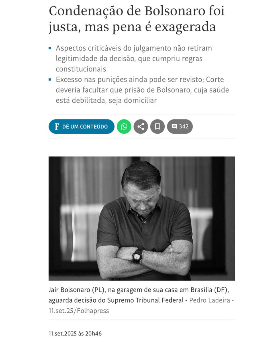 Um país em que a mídia não só aplaude como legitima desmandos, arbitrariedades e condenações forjadas, enquanto celebra a liberdade dos que assaltaram a nação, está condenado ao fracasso moral, institucional e social‼️

Vocês não são meros cúmplices — são os porta-vozes e