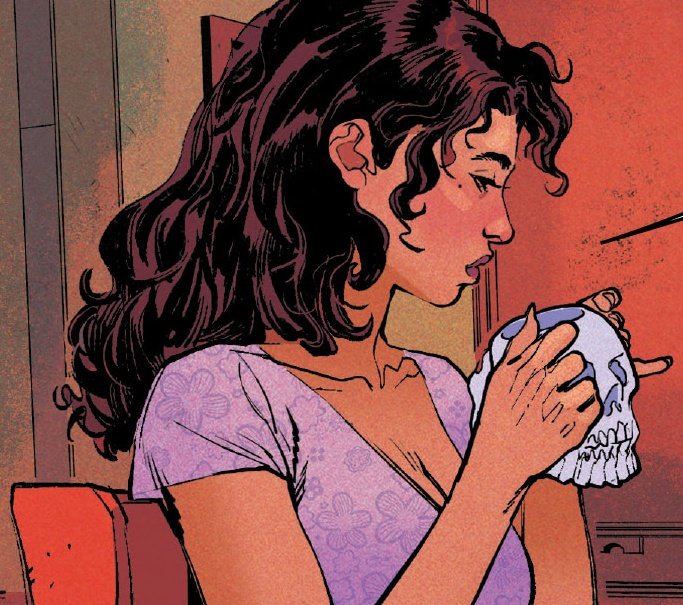 OfHexMistress's tweet image. 《Bonjour.
Oui, je bois dans une tasse en forme de crâne.》