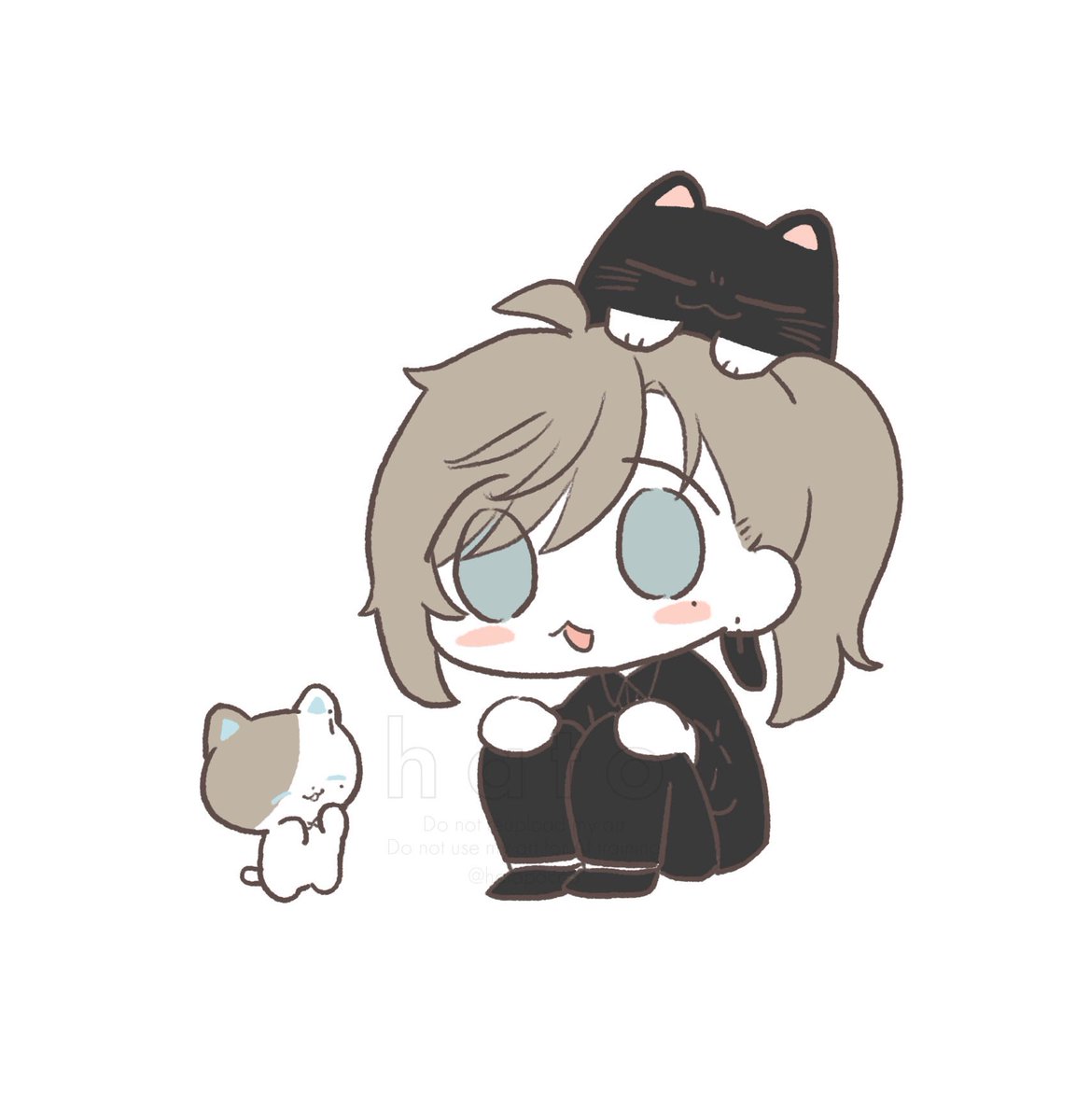 叶(にじさんじ) 「めちゃくちゃかわいいやないですか」|はとのイラスト