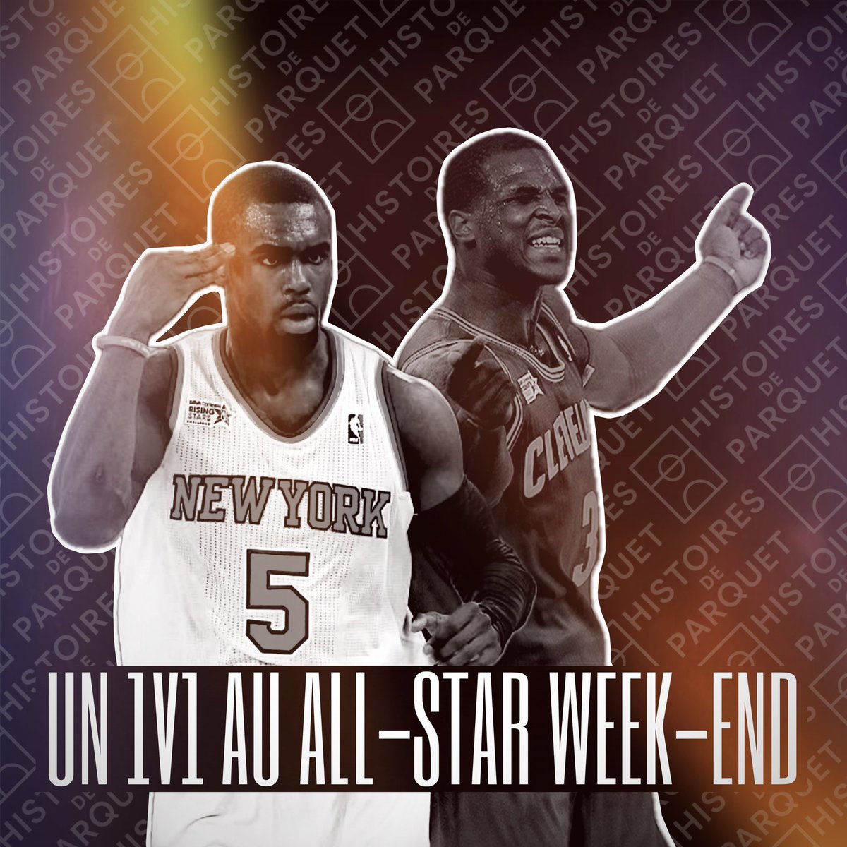 Pour le premier épisode d’Histoires de parquet je vous propose de revivre le duel entre Dion Waiters et Tim Hardaway Jr au Rising Star. 

Entre trashtalk et duel en 1 contre 1, je vous raconte ce match devenu presque légendaire !

➡️ Épisode disponible dès le 15 septembre 00:00H