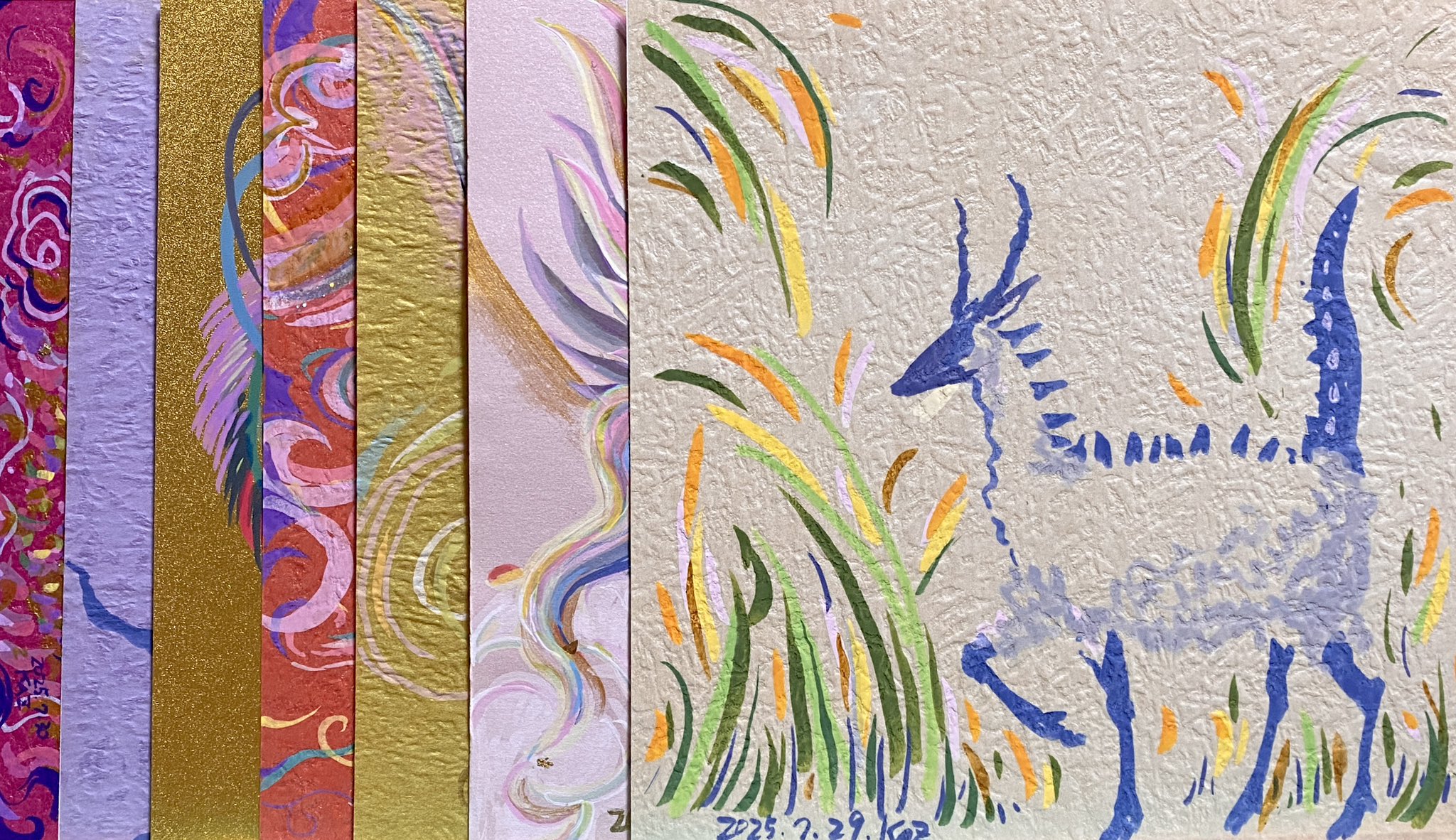 早いもの勝ち❗今年ラス1 手作り額付き銅版画応用絵画 「にゃんこ