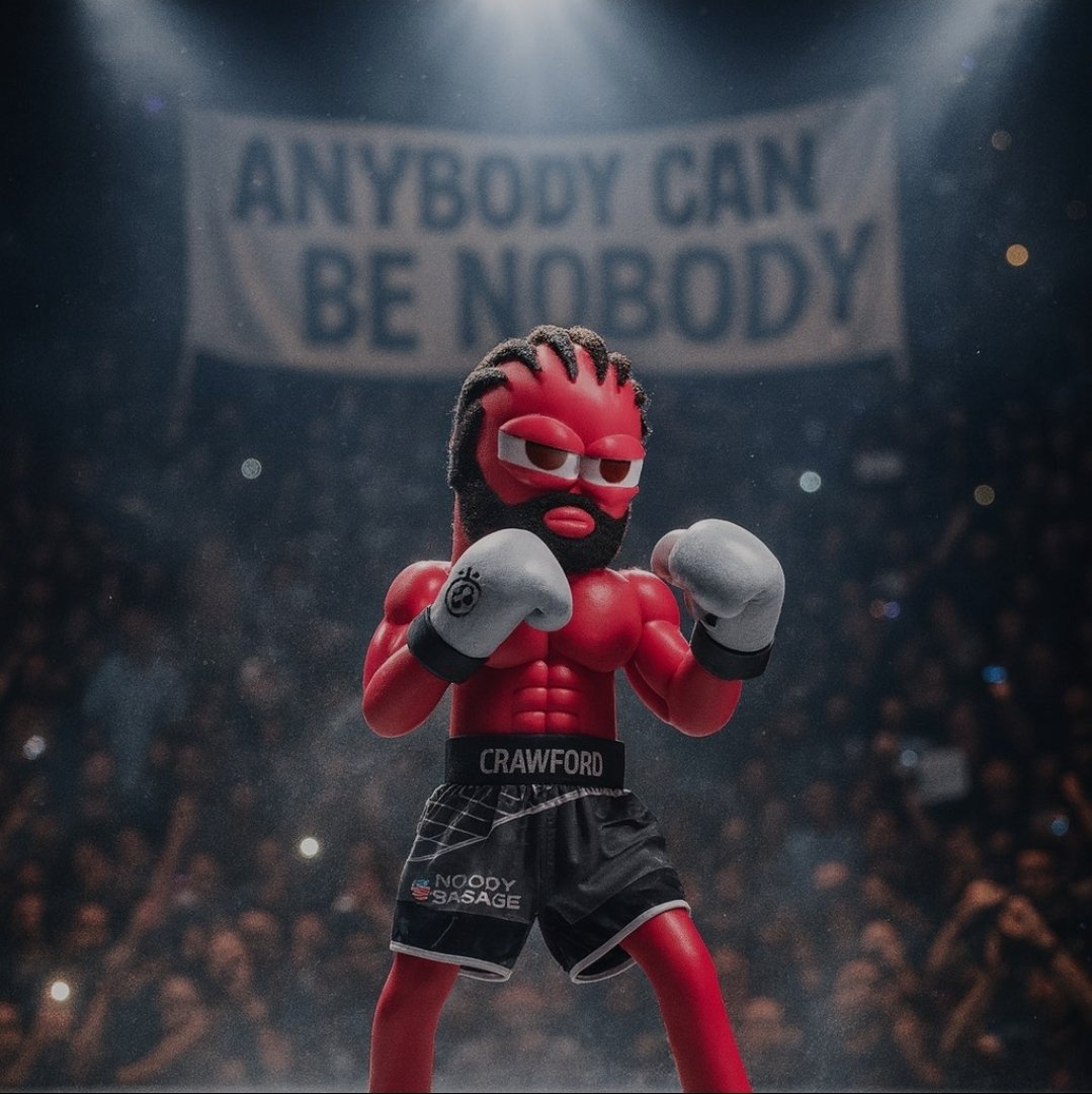 Become a part of the $Nobody Sausage phenomenon! This isn't just a meme. It's a movement with massive momentum and an explosive future.
​Nobody Sausage is a genuine Web2 sensation with over 30 million followers + billions of views across social media!
#BeYourOwnBoss
#TeamCrawford