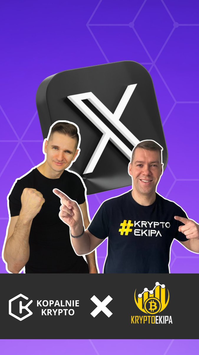 Kto nie był ma szansę nadrobić, zapraszamy do Macieja by odsłuchać porannej rozmowy 🫡 x.com/MaciejTomczyk3…

#kryptowaluty #krypto
<a href="/KryptoEkipa/">KryptoEkipa</a> <a href="/KonradDKK/">Konrad Duszyński</a>