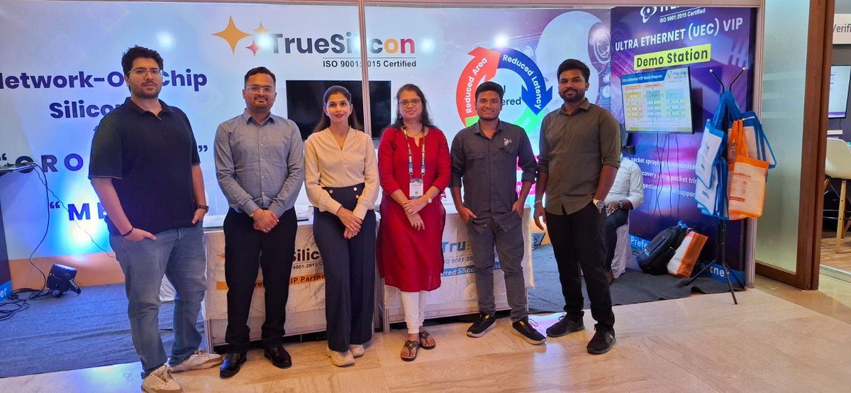 TruechipS's tweet image. Day 2 at DVCon India 2025 was packed with energy, ideas, and innovation!

The buzz on the floor was incredible deep-dive discussions, fresh ideas, and some amazing connections that remind us why this event is so special.

#DVCONINDIA #Truechip #VerificationIP #ChipDesign