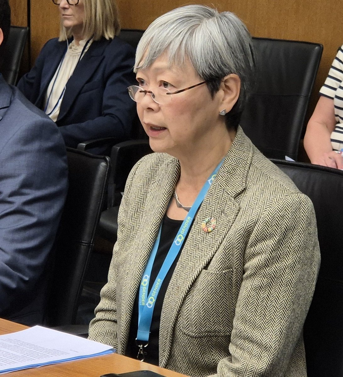 Ambassador <a href="/SusanEckey/">Susan Eckey</a> commended <a href="/iaeaorg/">IAEA - International Atomic Energy Agency ⚛️</a> their strong commitment to nuclear safety and security in Ukraine at the IAEA #BoG meeting and emphasized: "Russia to cease all military activities including in the vicinity of nuclear facilities and return the ZNPP to Ukraine".