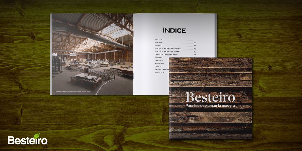 Un reflejo de quiénes somos, lo que hacemos y cómo lo hacemos🪵 Calidad, experiencia y compromiso con la madera desde el primer contacto🤝
🔍 Descúbrelo en nuestra web👉maderasbesteiro.com/catalogos/empr…

#MaderasBesteiro #madera #galicia