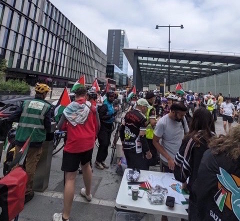 The Big Ride for Palestine tweet media