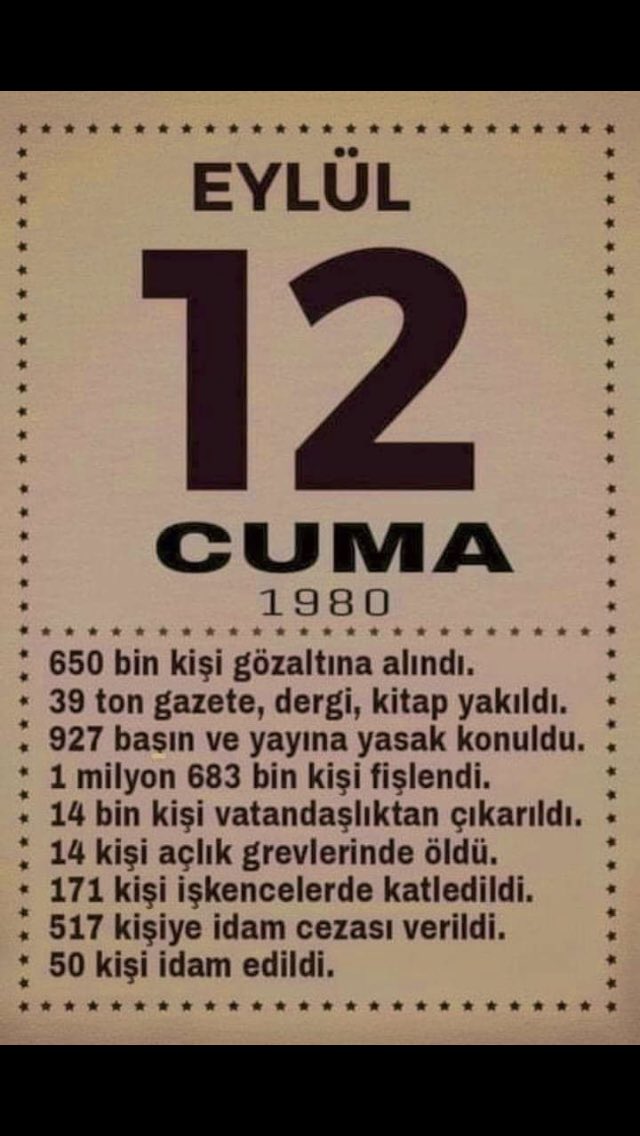 #12EylülDarbeyeHayır