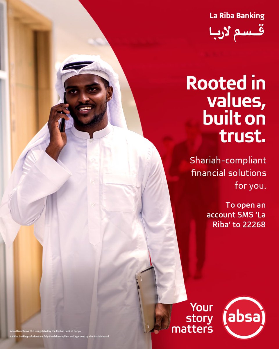 With Absa La Riba, you get financial solutions built on trust, guided ...