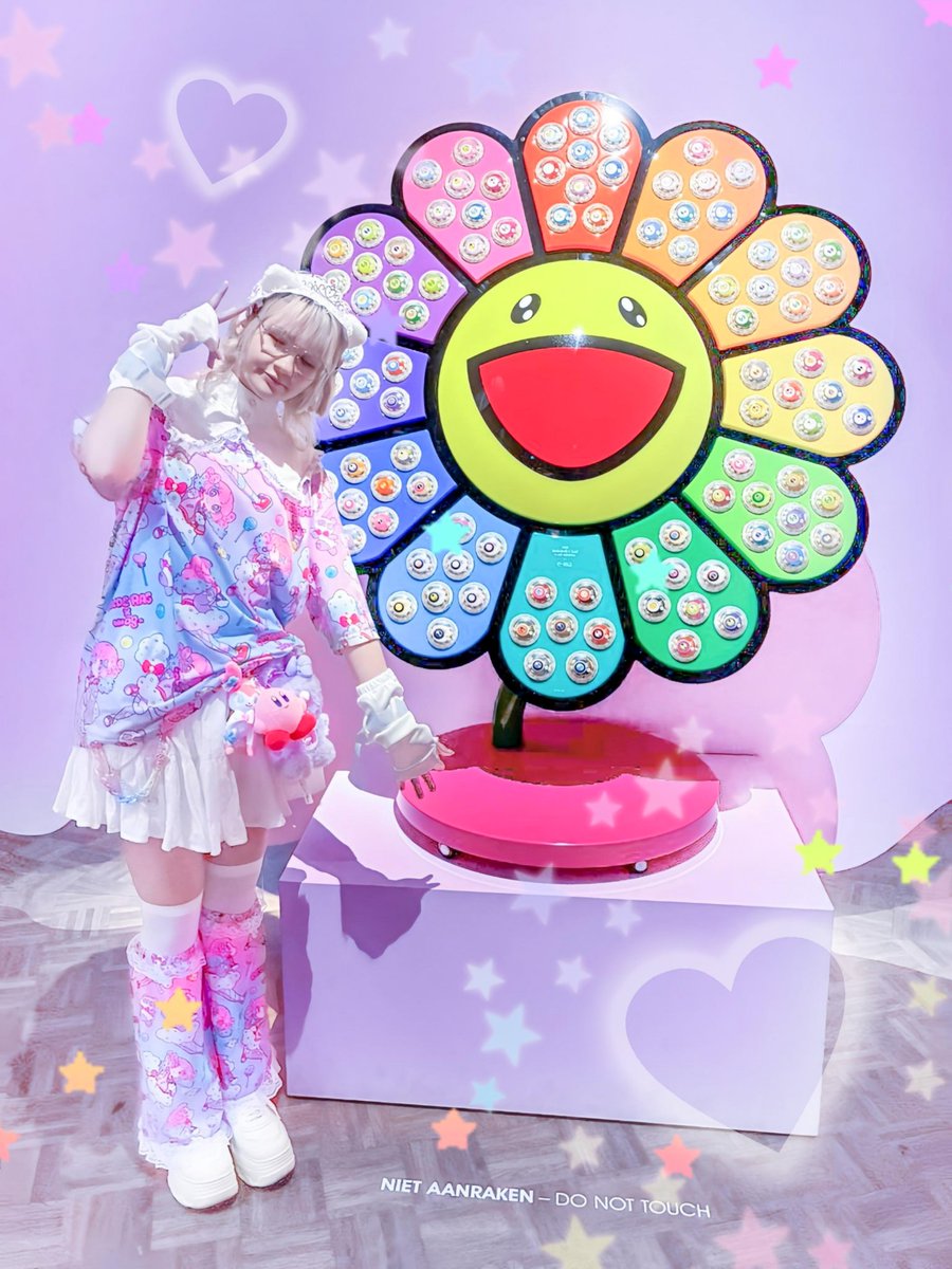 I went to the CUTE exhibition in Kunsthal Rotterdam!! 🎀🌈🫧