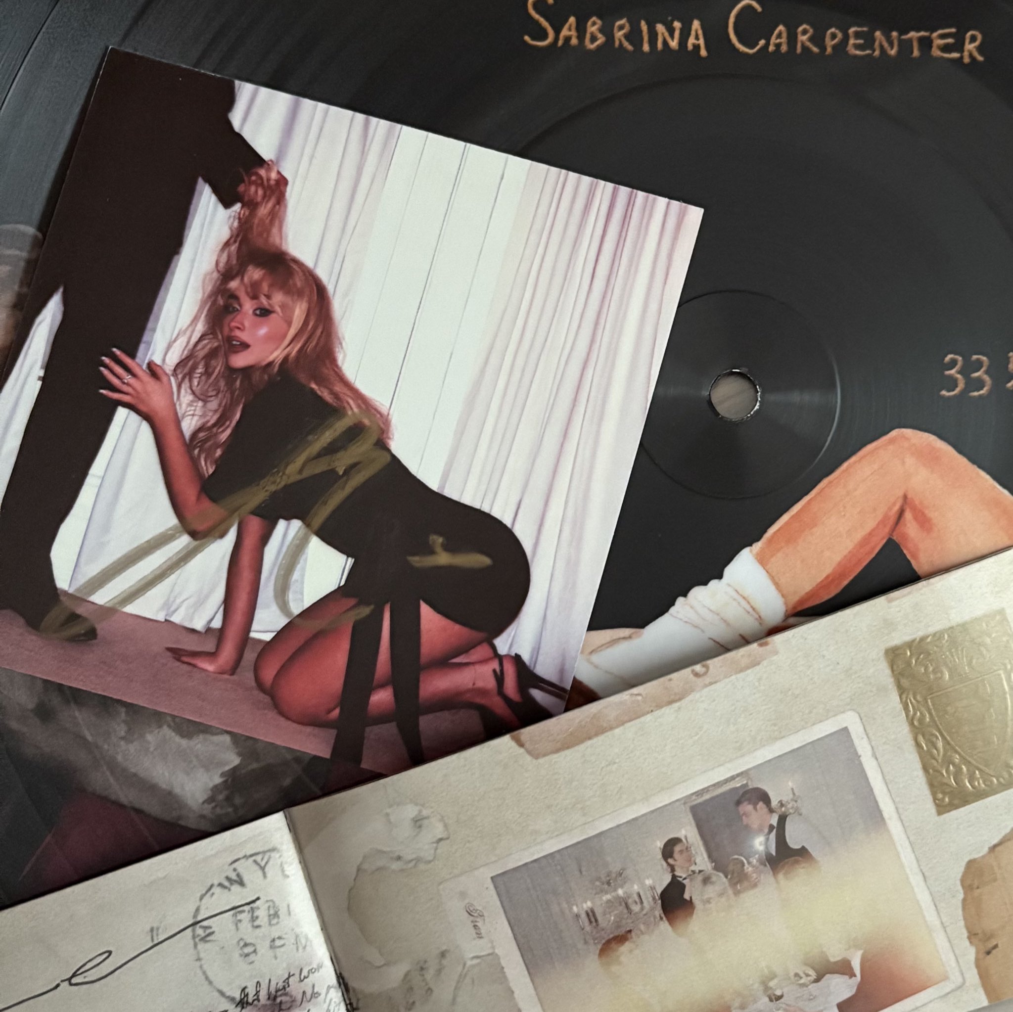 サブリナカーペンター 直筆サイン VIPラミネート セット Sabrina