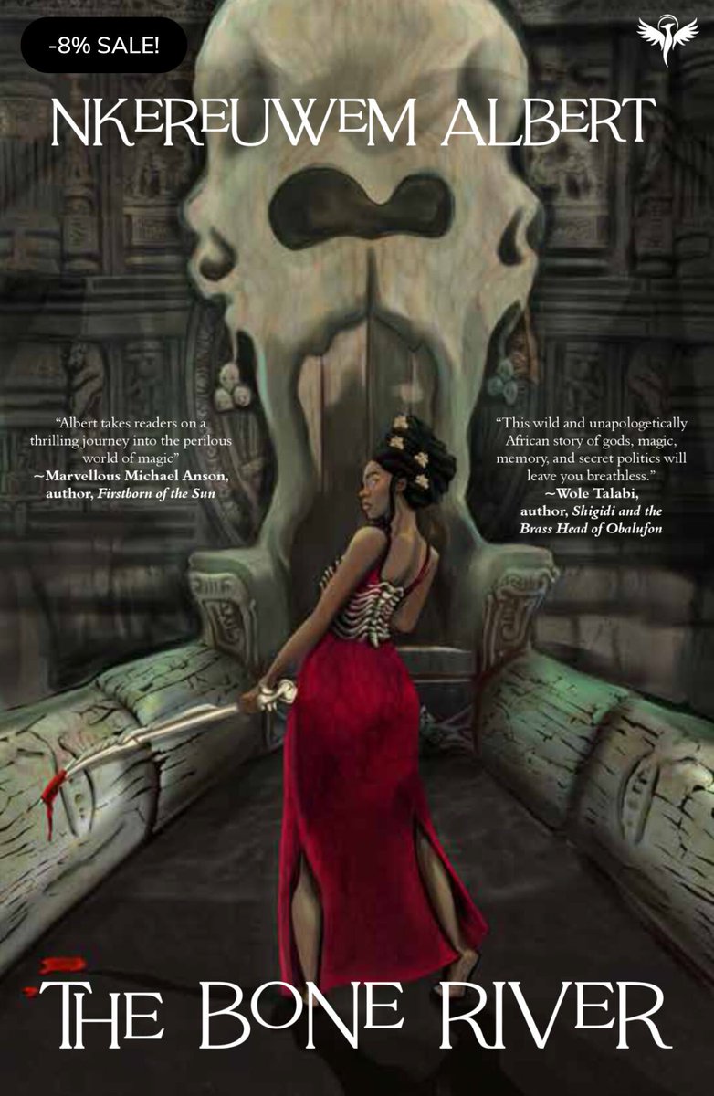 Pre-orders for my debut novel “The Bone River” start today. Involve now☺️☺️

-🐍

ouidalagos.com/product/pre-or…