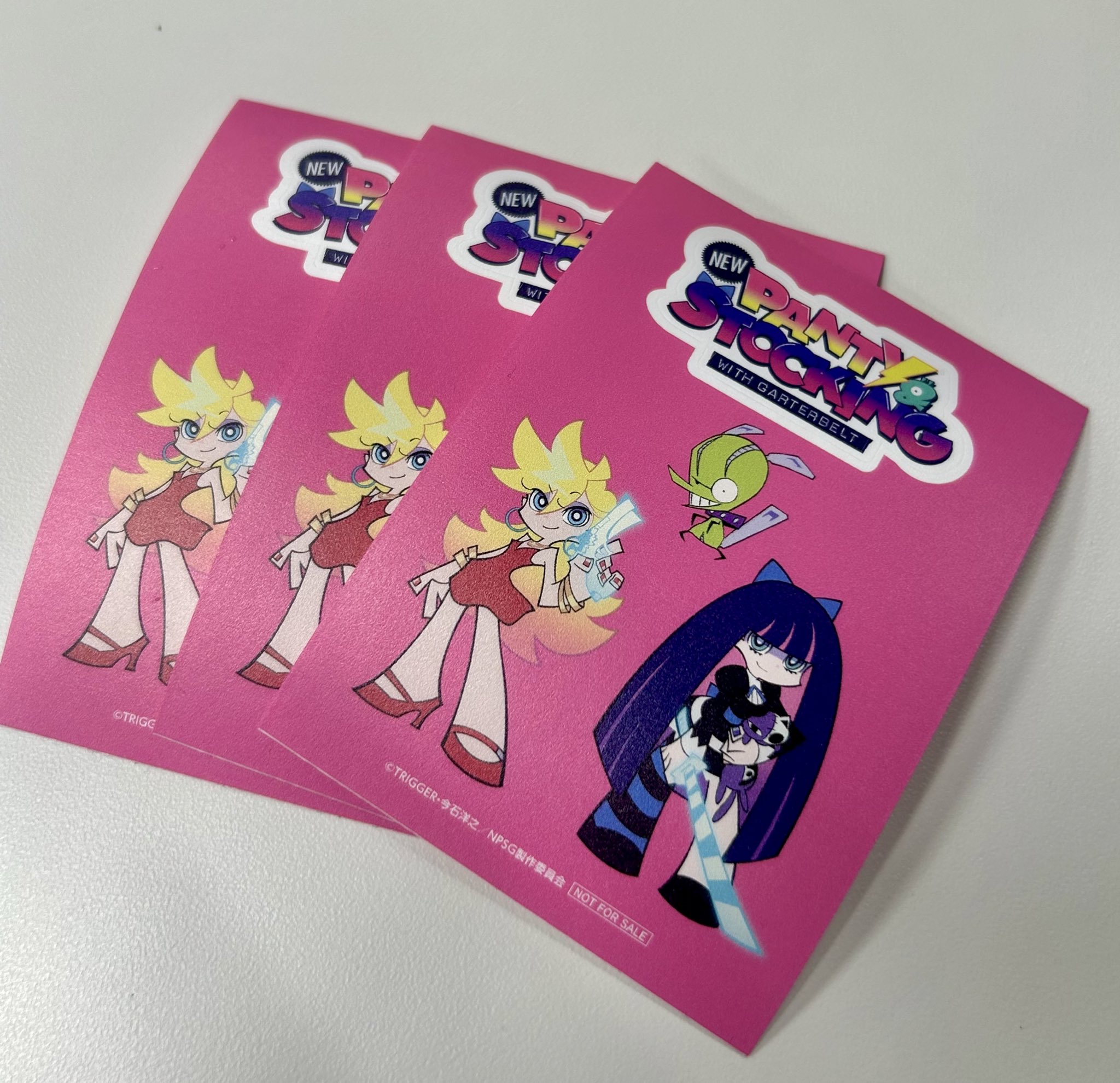 パンスト フェスイベント限定 トレーディングカード 非売品 ステッカー