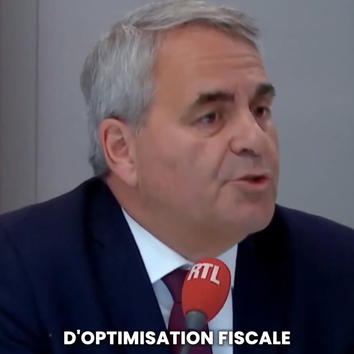 Ce matin, en direct sur #RTL : «  Vous ne pouvez plus garder des logiques d’optimisation fiscale où certains, avec des holdings, ne paient pas le même pourcentage que l’ensemble des Français. » 

🚨Exclusif : <a href="/xavierbertrand/">Xavier Bertrand</a> est donc favorable à la #taxezucman.