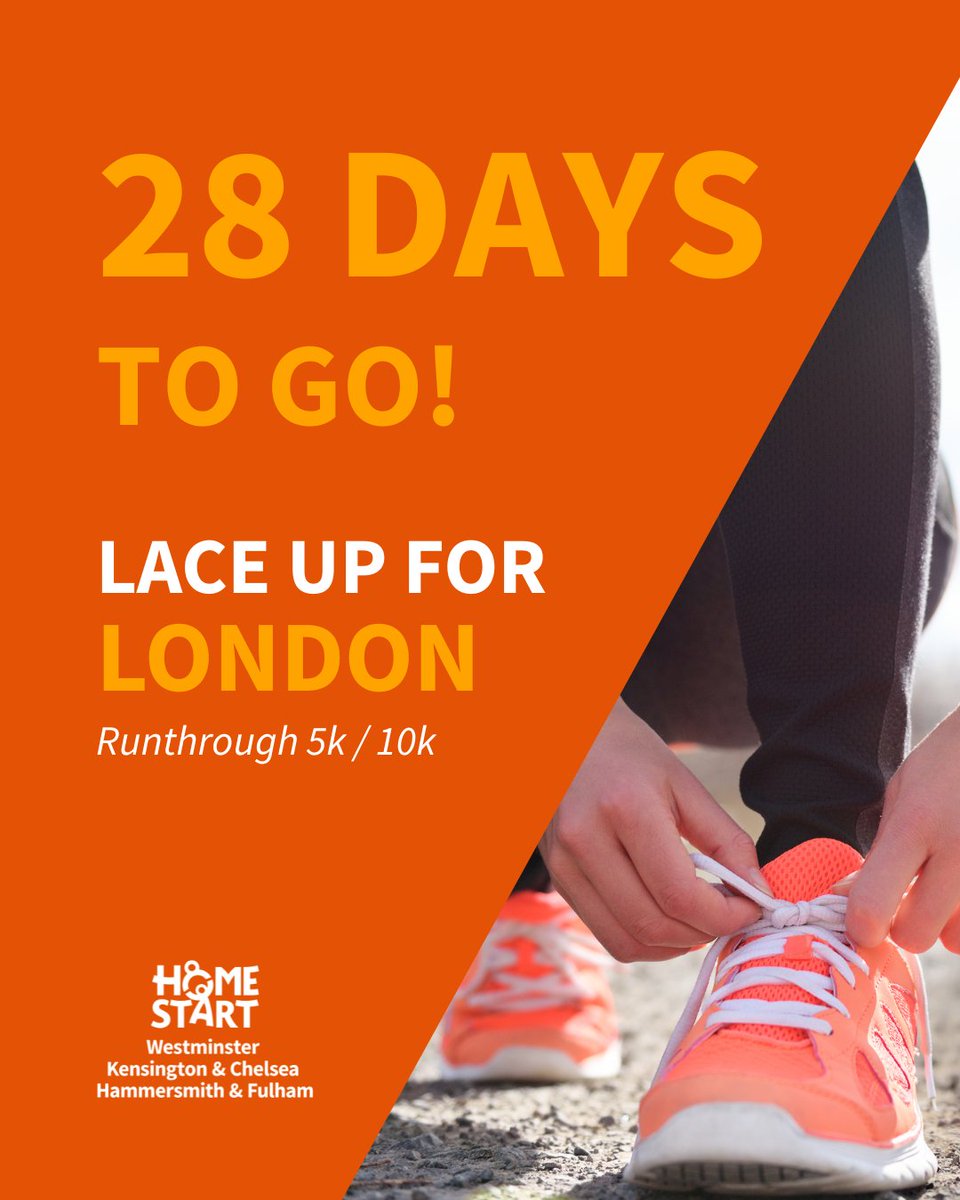 The countdown is on … just 28 days until our big charity run on 11th October! ⏳

Every donation makes a real difference to families raising young children. 👨‍👧‍👦

Support our journey and help us reach our goal here: lnkd.in/ehhqe5n6! ❤️

#charityrun #homestart