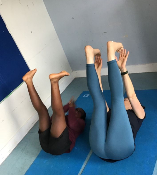 Fiona, our visiting yoga specialist joined us today. The children love joining in and copying the moves. They especially love feeling the vibrations on Fiona’s cheeks when she is doing her buzzy beee breathing.