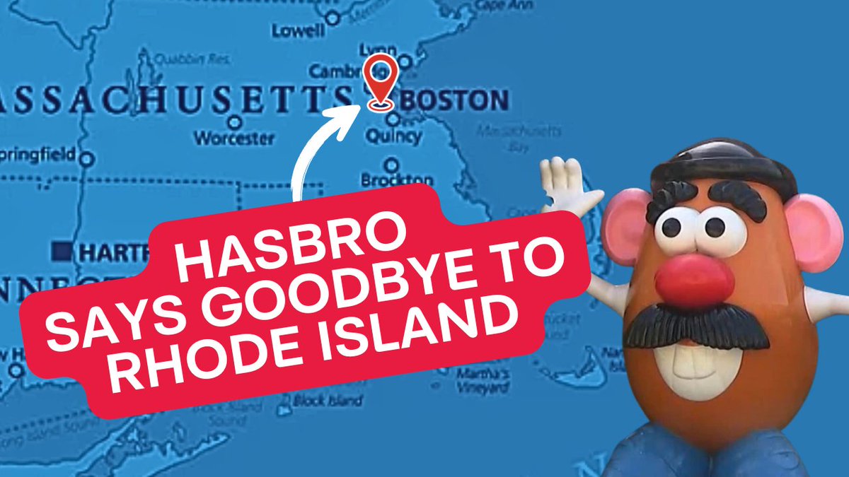 <a href="/Hasbro/">Hasbro</a>'s departure for Boston came as little surprise - but what does it say about the business climate in Rhode Island? <a href="/BarbaraAnnRI/">BA Fenton-Fung, MSPT, MSMM</a> <a href="/RobertAWalshJr/">Robert A Walsh Jr</a> + <a href="/hummel_report/">Hummel Report</a> have some thoughts. <a href="/rhodeislandpbs/">Rhode Island PBS</a> 
youtube.com/watch?v=A6PEN2…