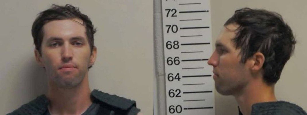 The mugshot of the coward who assassinated Charlie Kirk because he was afraid to debate him, Tyler Robinson released.
