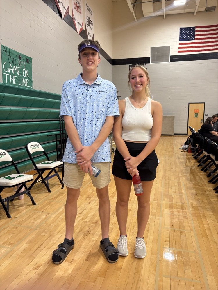 Congrats to our Superfans of the game, Gideon and Claire!  @litch465 #golitch