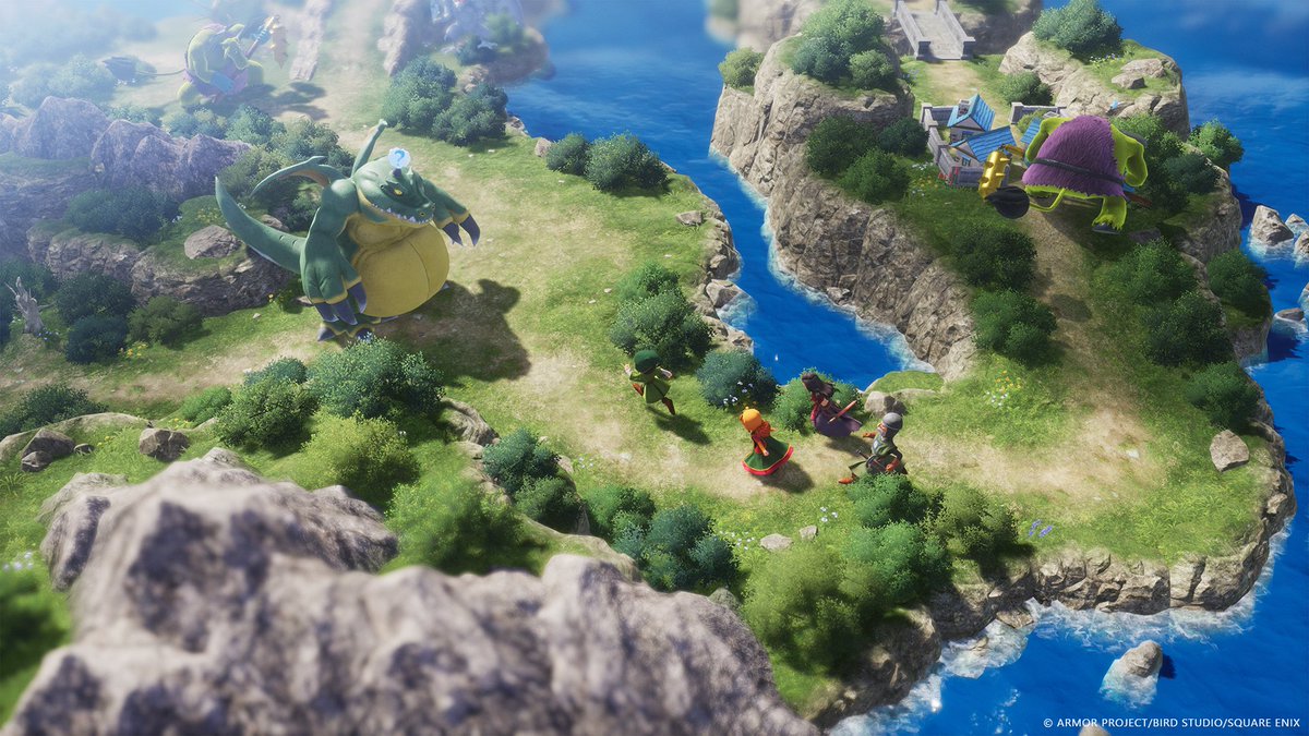 Dragon Quest VII: Reimagined looks gorgeous. I love what they've done with the art style. Great time to be a Dragon Quest fan for sure. 

On a side note I really hope the DQXII team is doing okay. At this point, I seriously think it has had a rocky development period.