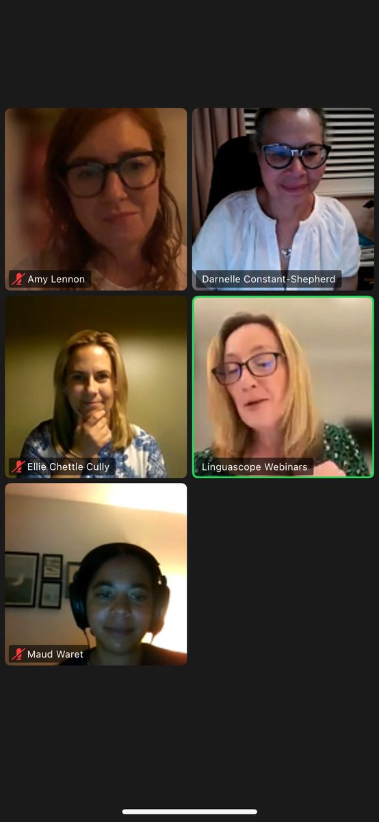 Such a privilege to be part of this week’s <a href="/linguascope/">Linguascope</a> webinar with such a great group of incredible practitioners, discussing ways to create an inclusive library for the primary language classroom. Part two coming soon! Thanks <a href="/CristaHazell/">Crista</a> for being the best host 😊.