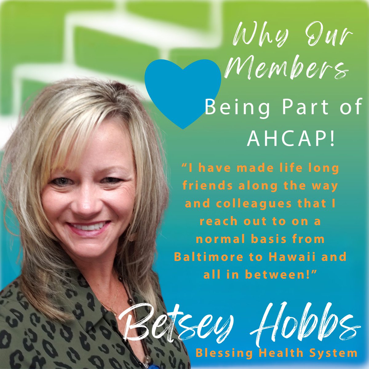 ahcap_org's tweet image. We love hearing how membership is making an impact! 🌟 #MemberVoices #Community