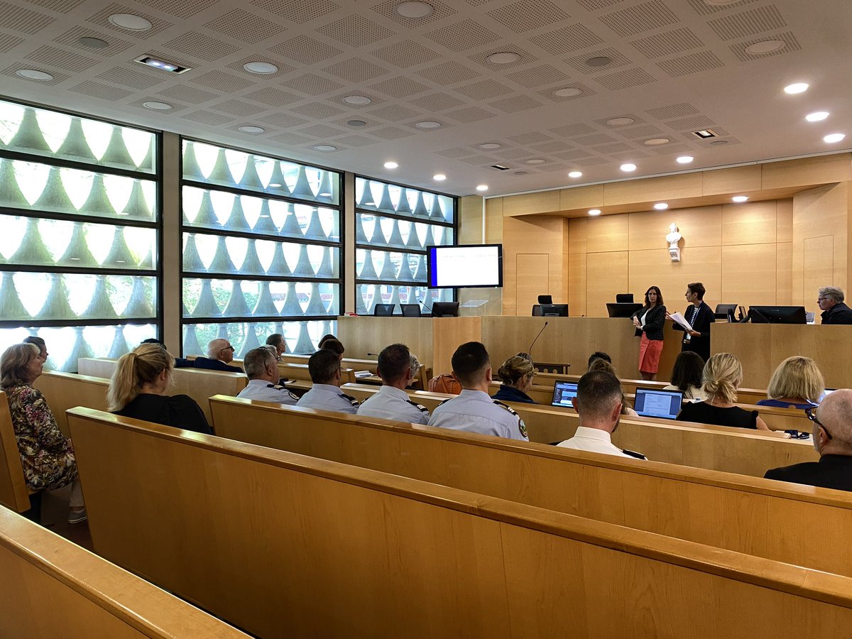 Conseil de juridiction du 5 septembre 2025. Parmi les sujets évoqués : la recherche d’un développement durable, l’accompagnement des victimes en juridiction, la lutte contre les violences intrafamiliales, le pôle régional environnemental et la maîtrise des délais d’audience.