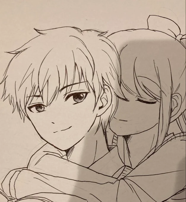 現実逃避で男を描いてた 