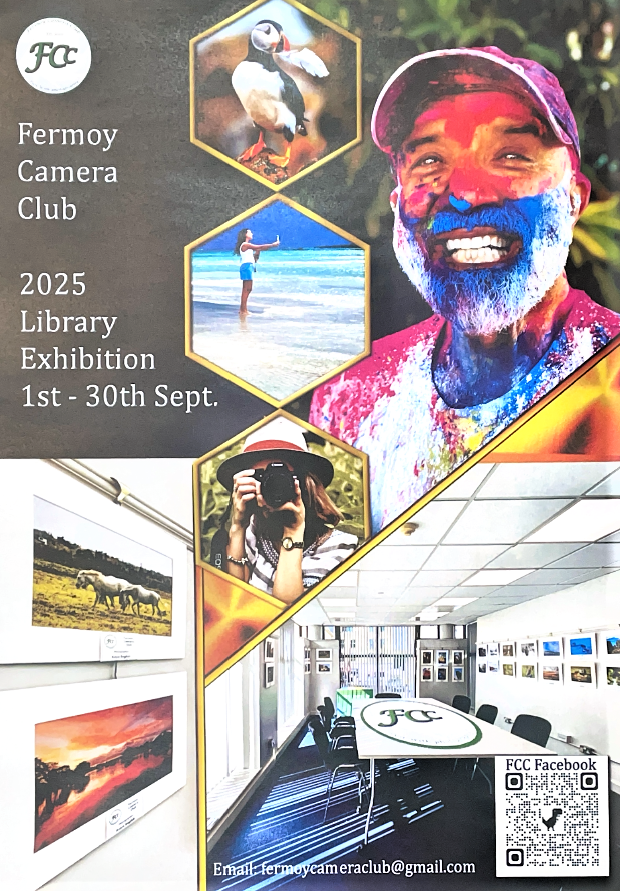 corkcolibrary's tweet image. We are delighted to welcome Fermoy Camera Club who are exhibiting their beautiful photographs in #FermoyLibrary throughout September.  

Pop along during the month and enjoy the works of these hugely talented photographers!  Open Tuesday – Saturday, 9:30am – 5:30pm.…