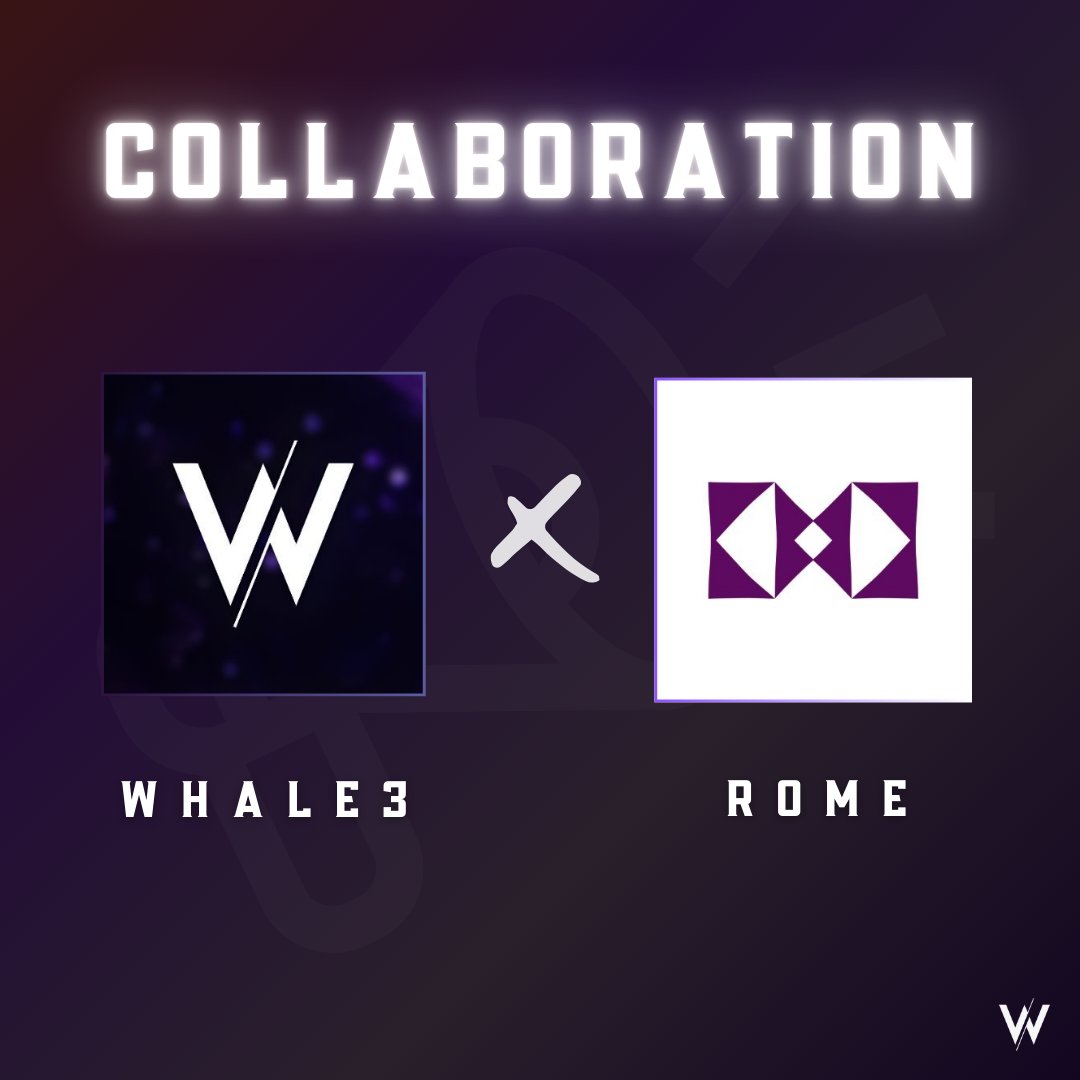 Happy to announce our collaboration with <a href="/RomeProtocol/">Rome</a>