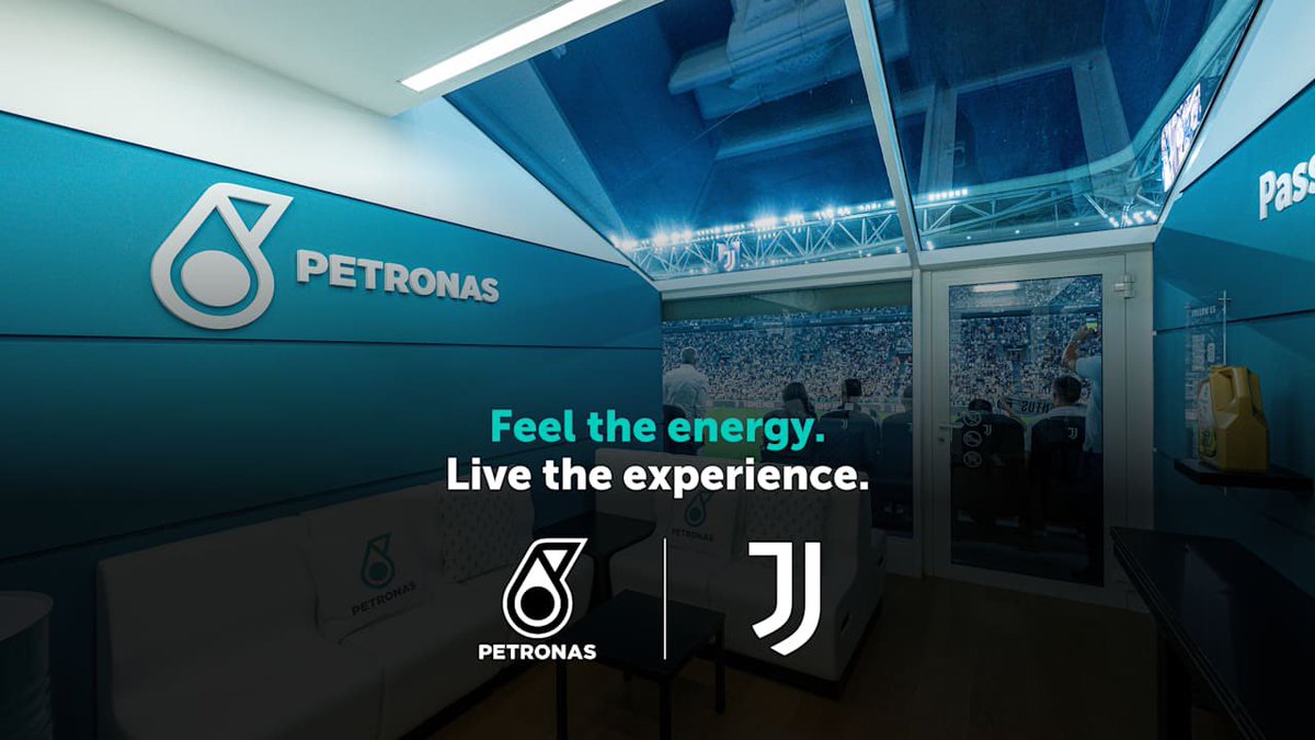 PiangShankly's tweet photo. Juventus linking up Malaysian multinational oil and gas company, Petronas.
The partnership will bring fans closer to the action with the exclusive PLI Skybox at Allianz Stadium, offering an immersive 360° matchday experience. https://t.co/BuPPKXhYo9
