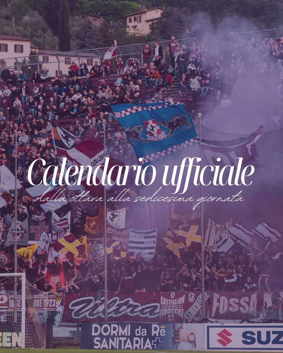 ArezzoCalcio's tweet photo. 𝑶𝒇𝒇𝒊𝒄𝒊𝒂𝒍 🇱🇻❤️‍🔥

Date ed orari 👉 https://t.co/ZaTlq1gguX

#NellaStessaDirezione #SempreSoloForzaArezzo #CuoreAmaranto https://t.co/xIfxgWf1lt