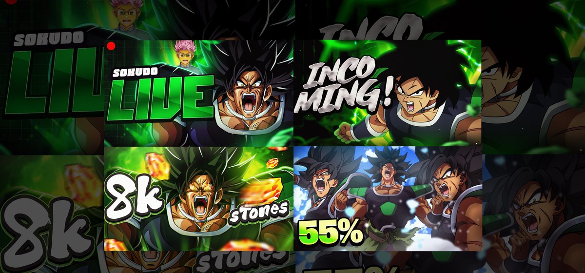 quick dokkan thumbs for the part 2 
support is much appreciated!

If you are interested in buying your own, DM to commission 📩