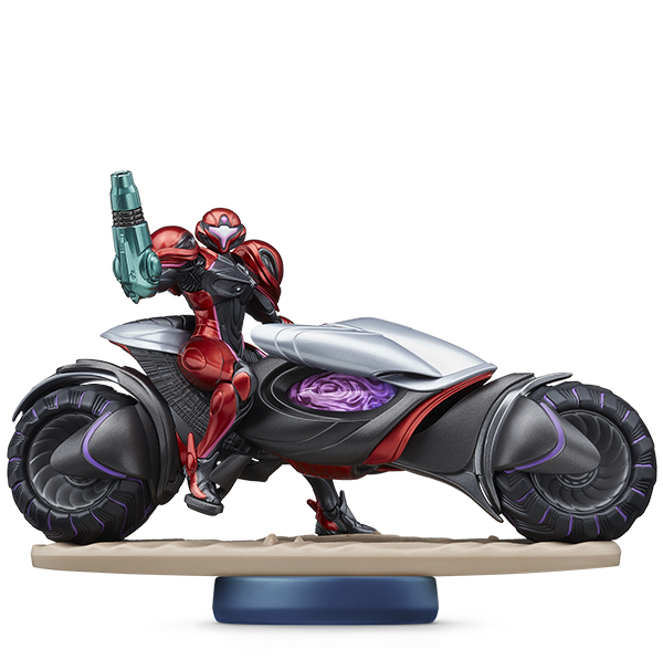 A better look at the upcoming Metroid amiibo!

Look at that poor base on the bike amiibo!