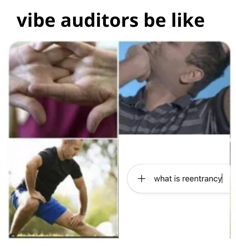 "Your audit is too expensive, we are getting a vibe audit instead"