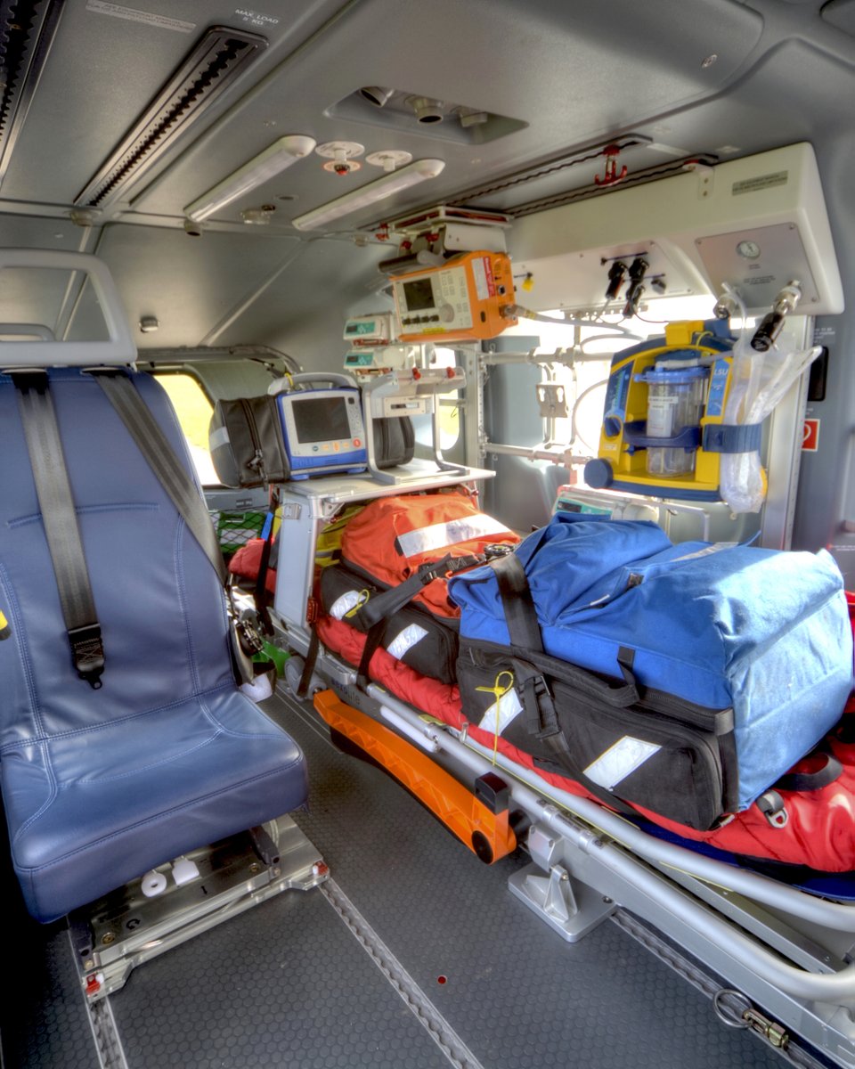 🚁 Ever wondered what’s inside an air ambulance?
From mechanical CPR and portable ultrasound to blood transfusions at the scene our kit brings hospital-level care to patients when they need it most.