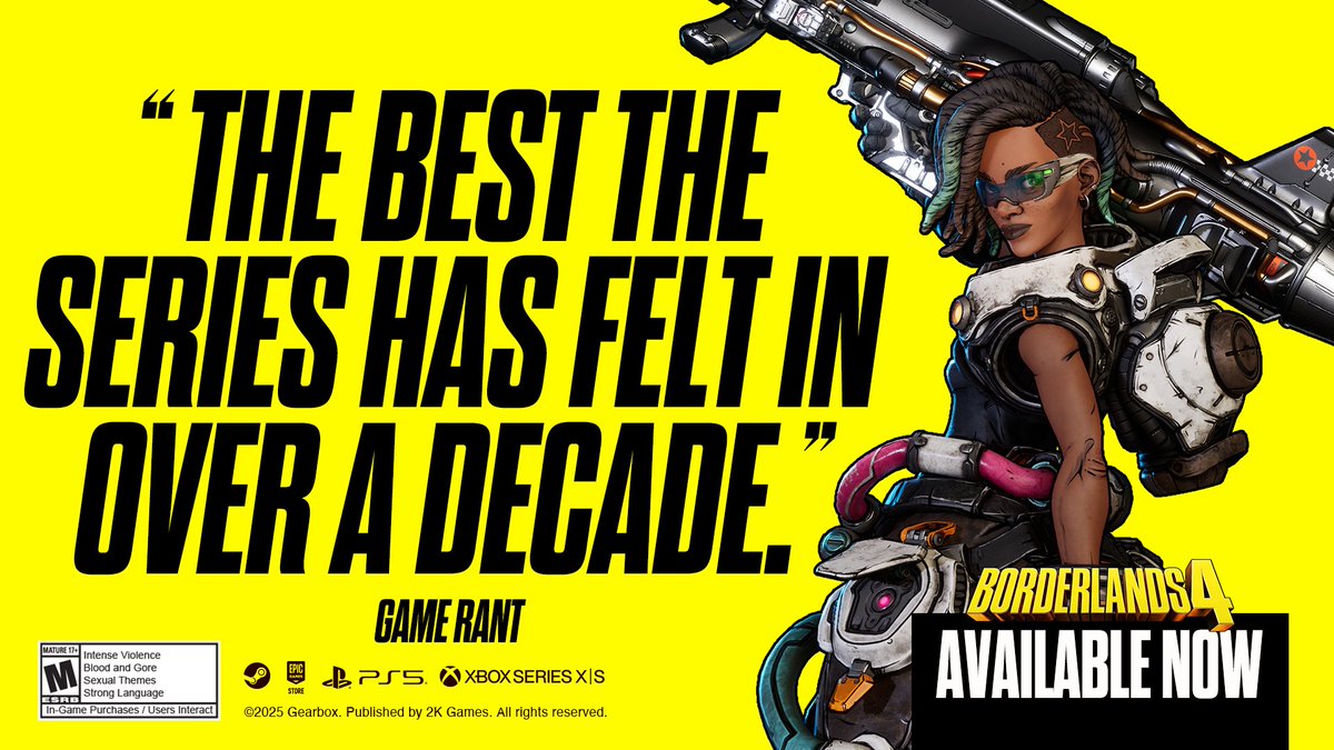 Borderlands tweet media