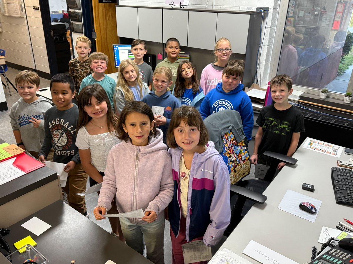 Bidding farewell to summer, Ms. Bristol's 3rd graders did a wonderful job singing on the Friday morning announcements. 🍂

It has been a wonderful week at ATK and we know next week will be just as grand. Don't forget - picture day is Monday!

#WeAreATK🐾