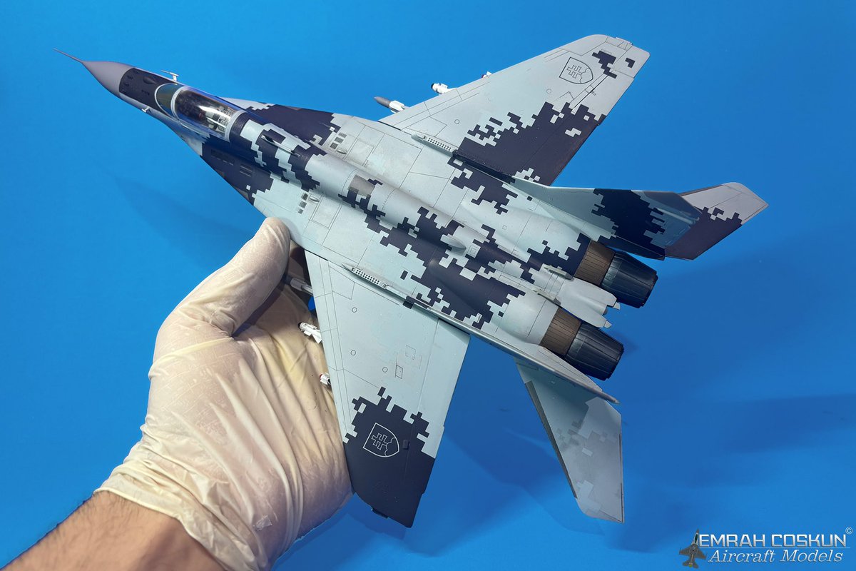 Pars071014's tweet image. Bir adet 1/48 ölçekli Slovak Hava Kuvvetleri Mig 29AS daha yaptık bitirdik.
#scalemodelling #scalemodel