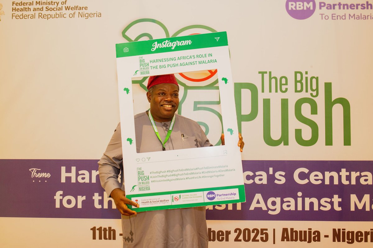 endmalaria's tweet photo. This is #TheBigPush: a 5-year acceleration plan to ensure Africa meets its 2030 elimination goals. The continent is leading the charge, backed by the #RBMPartnership and global partners. The time for action is now. #PowerTheBigPush #EndMalaria #ZeroMalaria https://t.co/rJBZ5KRVlF