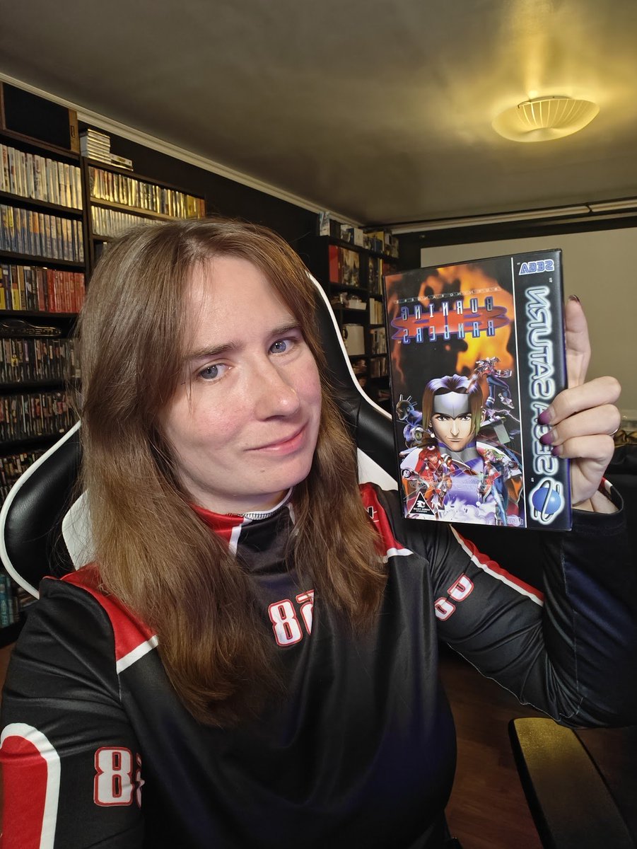 Now live on twitch with some Burning Rangers on OG Sega Saturn. First time checking the game out. Let's go! twitch.tv/gamemistress