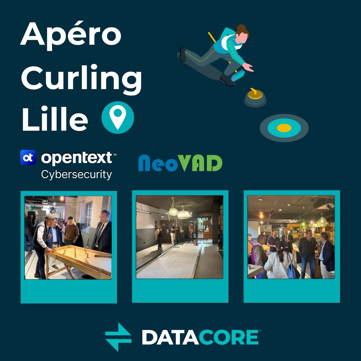 Cap sur le Nord ! Après Paris, c’est Lille qui a accueilli hier soir notre Apéro Curling. 🥌

Un grand merci aux participants pour avoir fait de cette étape lilloise un succès ! 🤩
