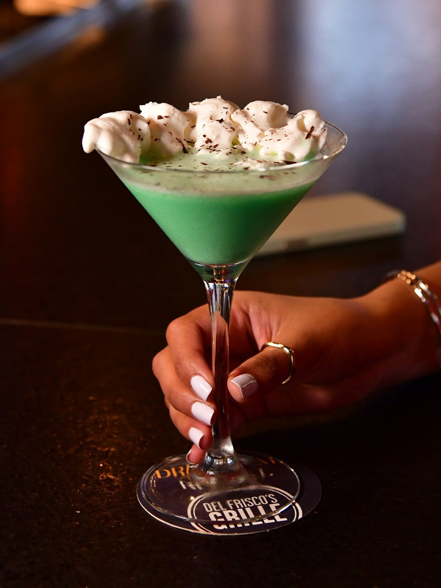 Sip into something sweet with our Mint-Chocolate Martini. ✨ Your perfect liquid dessert!