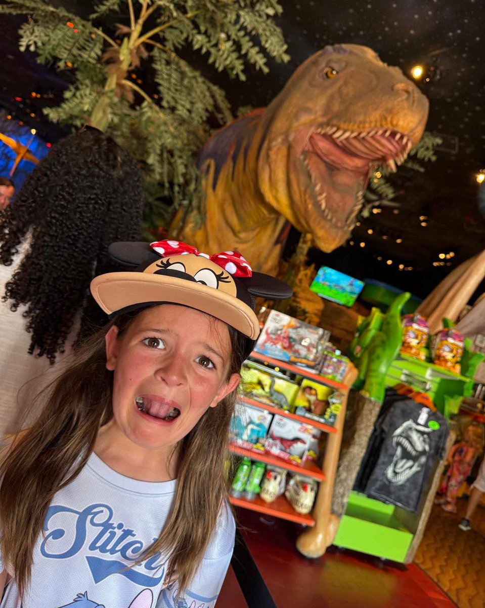 Look out! There's a T-Rex behind you! 🦖