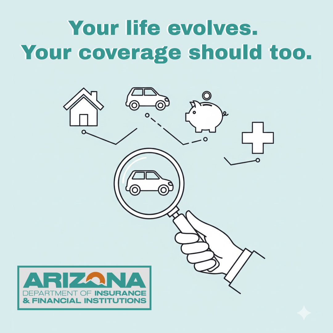 ArizonaDIFI's tweet image. Life insurance can feel complex, but we're here to help you navigate the process. Be sure you know what's covered.

View our life insurance resources: difi.az.gov/general-inform…

#InsuranceTips #ConsumerProtection