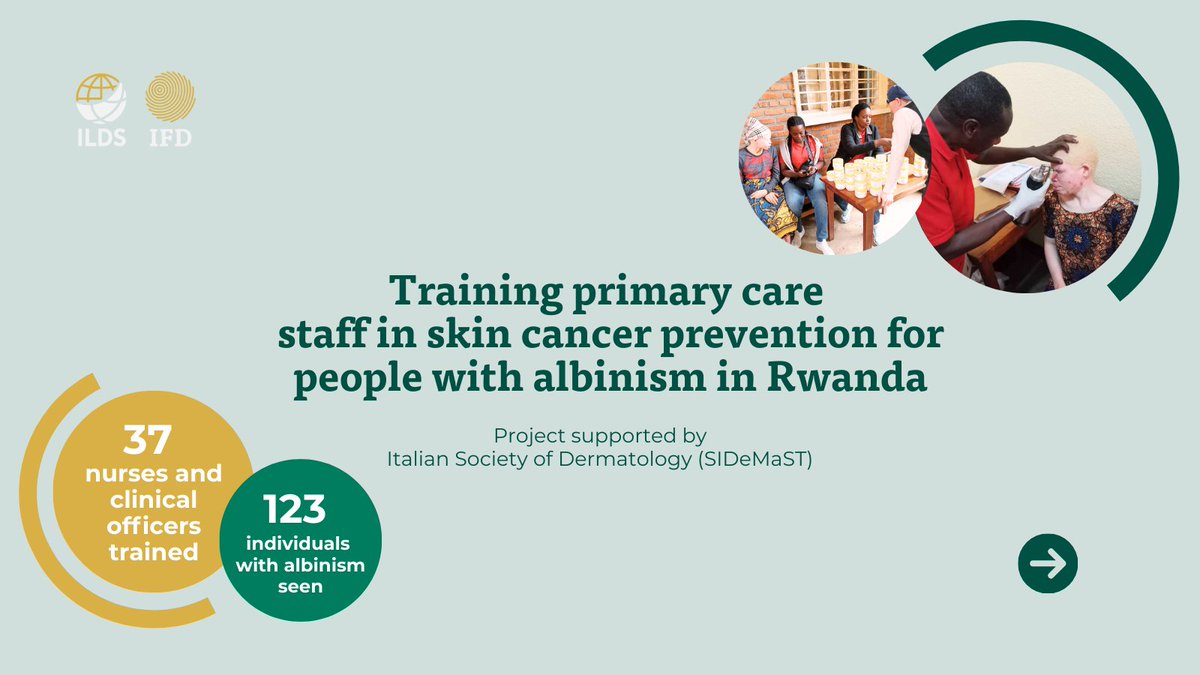 Reminder! The 2026 DermLink Grants Programme is still open for applications until 3 October 2025. ILDS Member? Apply now. Not an ILDS Member? Partner with one of our members to support your application: bit.ly/dermlink2026_l…
#SkinHealth4theWorld #DermLink