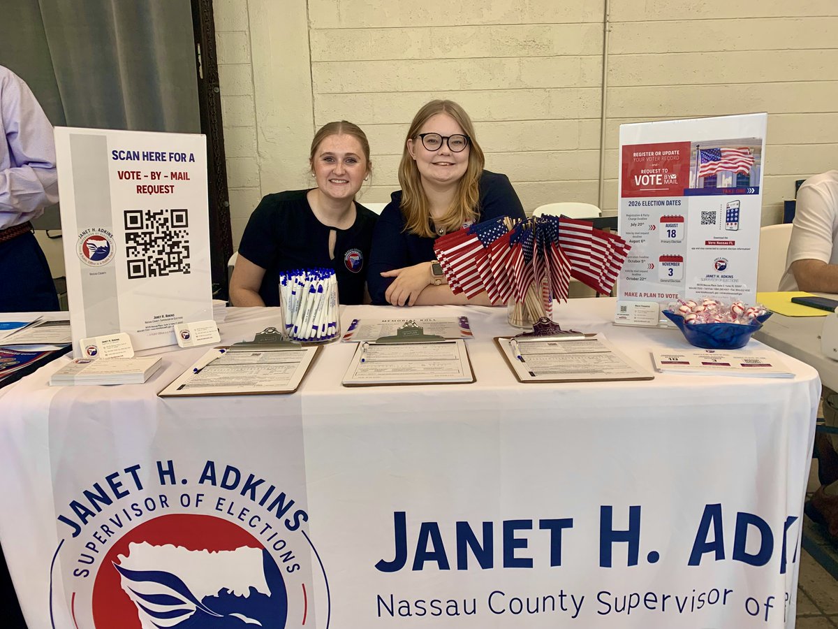 Thank you to the Nassau County Council on Aging for hosting the Annual Senior Health and Wellness Expo yesterday. Our office was pleased to have staff on-site to answer questions.
