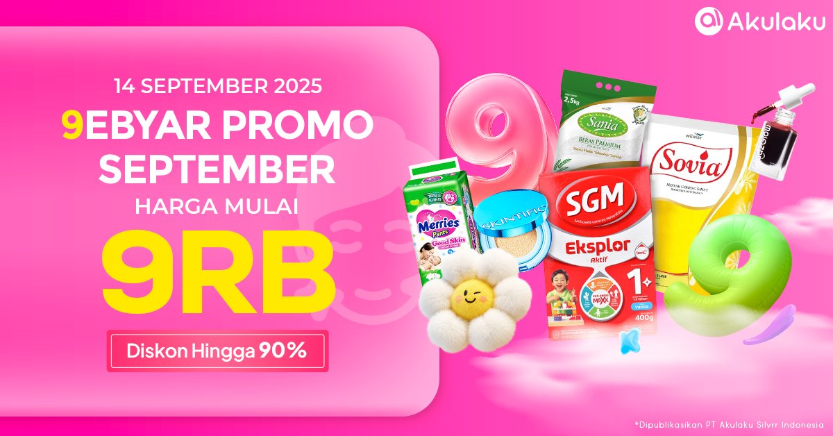 akulakuID's tweet photo. Menyala promonya🔥
Borong skincare di sini juga https://t.co/u6l3tCkx1T ada potongan HARGA MULAI 9RB AN AJA😍🛒
#AkulakuIndonesia #HidupLebihBaik #GebyarPromoSeptember #GilaDikson #DiskonMakeup https://t.co/b2MuRDryN1